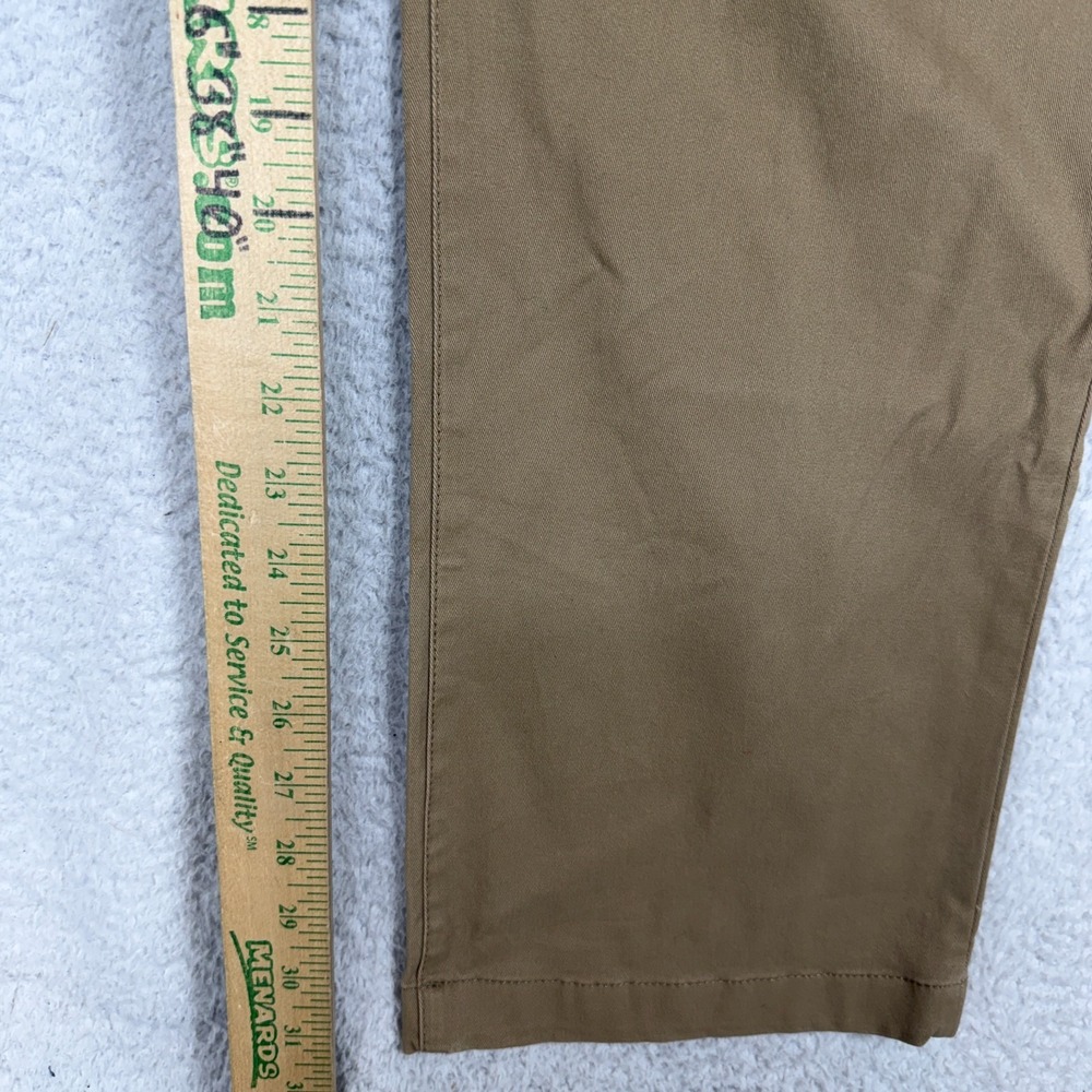Goodfellow Pants Mens 40x32 (39x31) Hennepin Chino Athletic Khaki Straight NWT - Picture 10 of 11